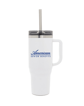 Thor 40 oz Eco-Friendly Straw Tumbler